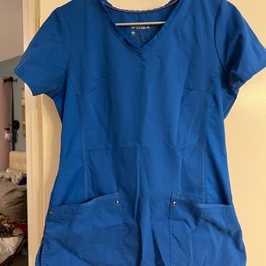 Healing Hands brand scrub top